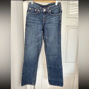 True Religion Ricky Straight Denim Jeans Boys Size 16